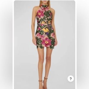 NWT Milly Hariet Floral Sequin Dress Size 10